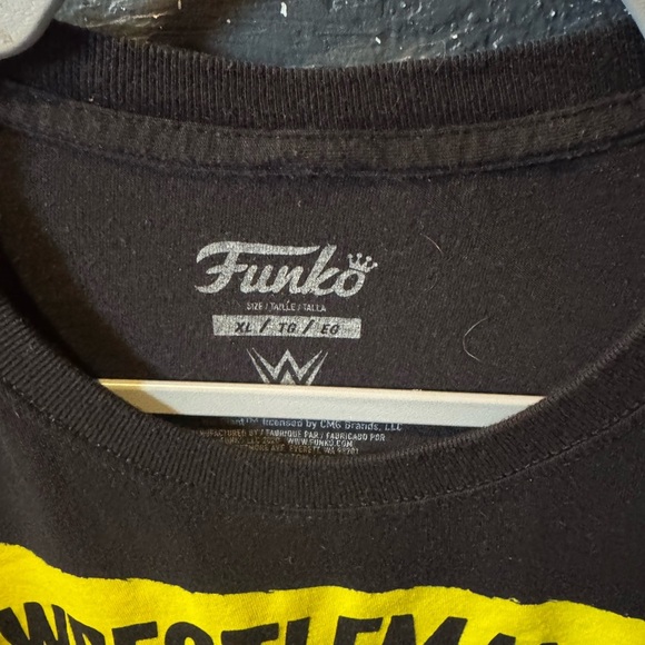 Funko WrestleMania III Black and Yellow Short Sleeve Tee - Picture 2 of 4